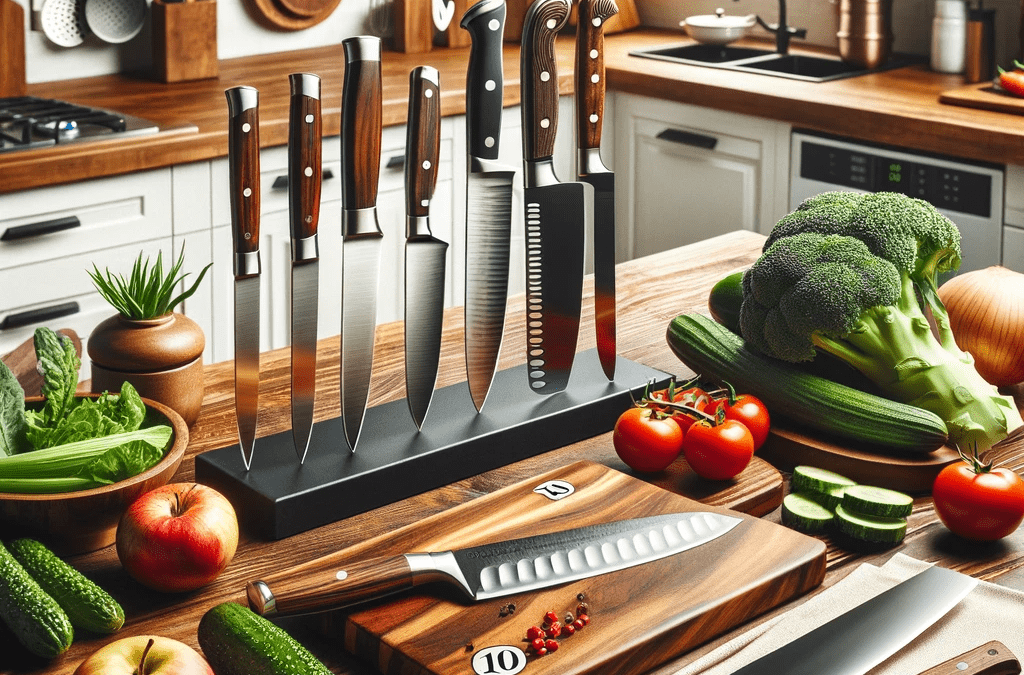 Edge of Perfection: Top 10 Kitchen Knives for Culinary Mastery in 2024