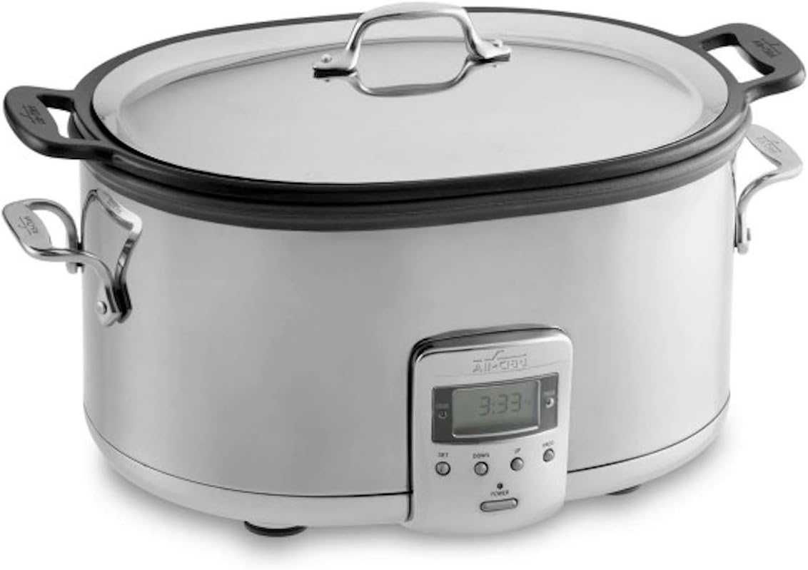 All-Clad 7-Quart Stainless Steel Electric Slow Cooker