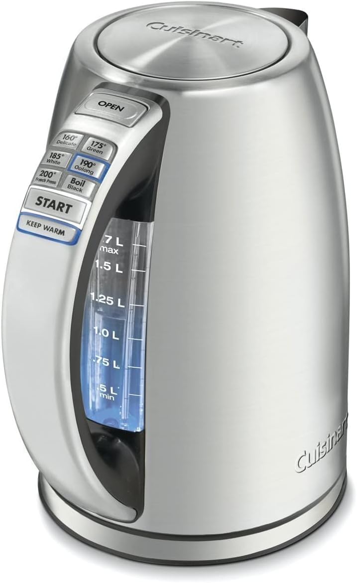 Cuisinart 1.7L Electric Kettle with 6 Temp Presets