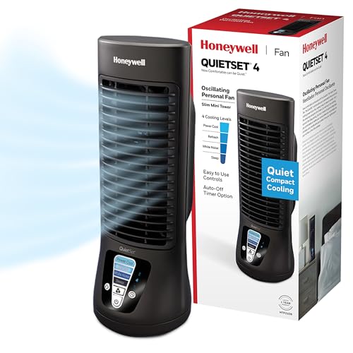 Honeywell QuietSet HTF210B Personal Table Fan