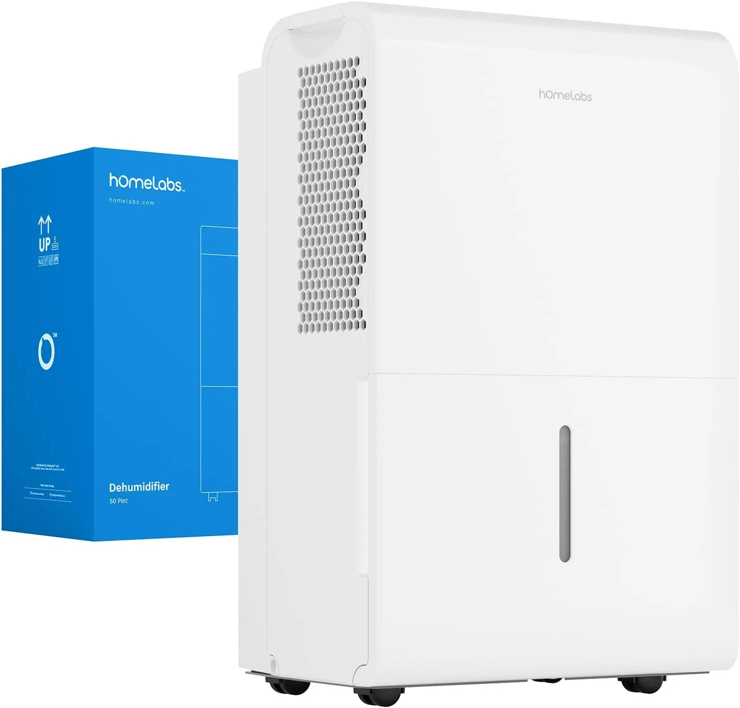 hOmeLabs 50 Pint Dehumidifier, 7,000 Sq Ft