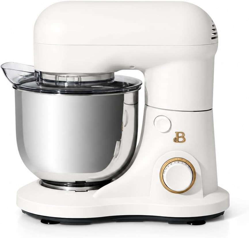 Beautiful 3.5-Quart Stand Mixer by Drew Barrymore, White Icing
