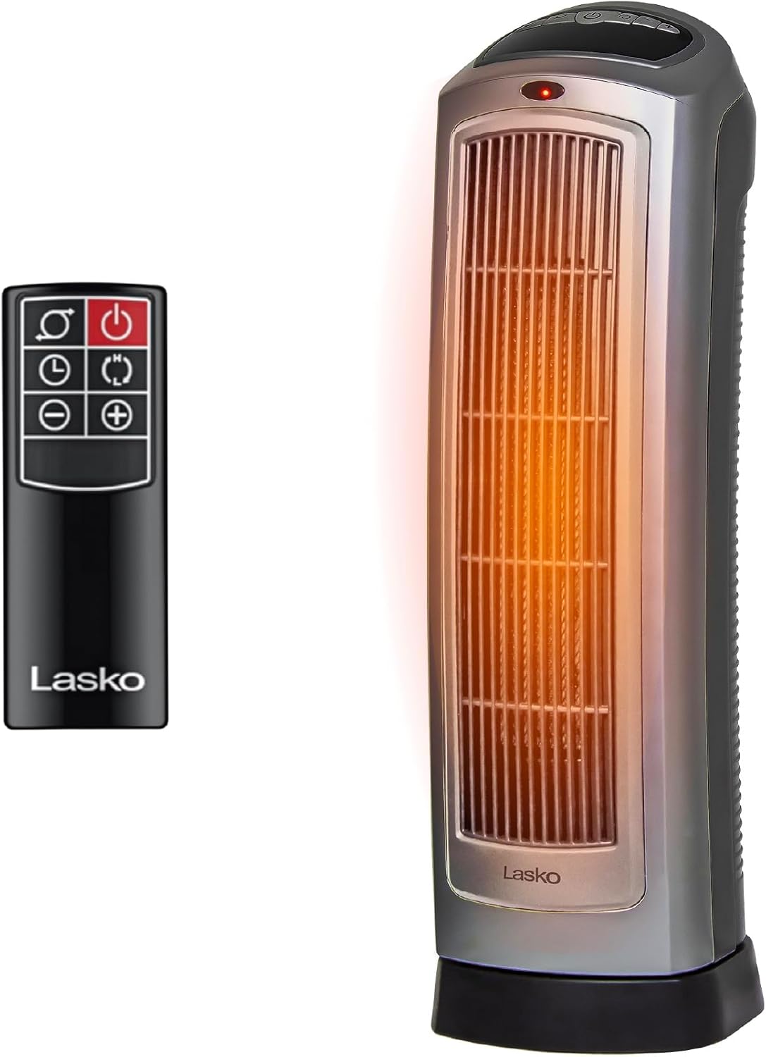 Lasko 755320 23-Inch Oscillating Digital Ceramic Tower, 1500W