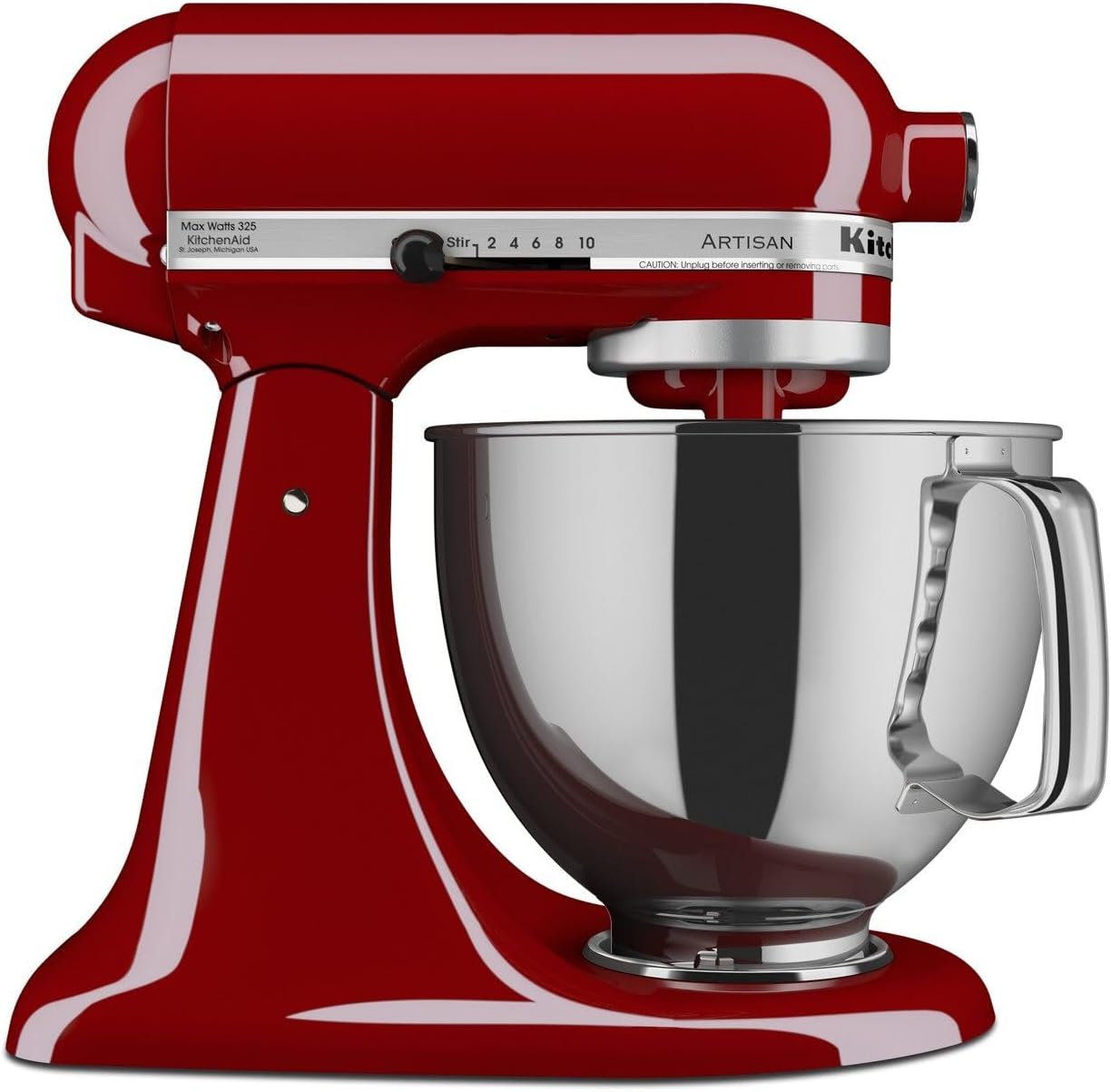 KitchenAid Artisan Series 5-Quart Tilt-Head Stand Mixer, Empire Red