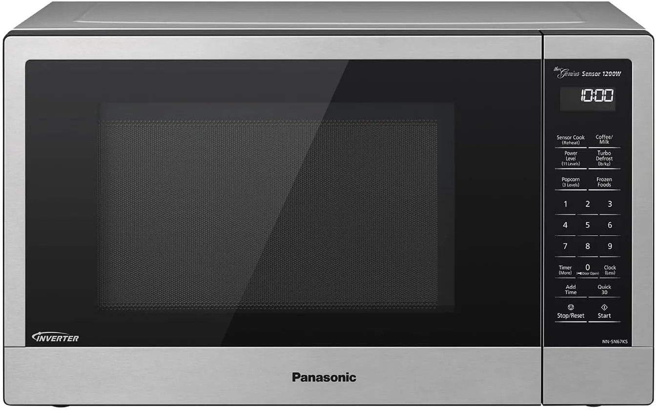 Panasonic NN-SN67KS Inverter Microwave, 1.2 Cu. Ft.