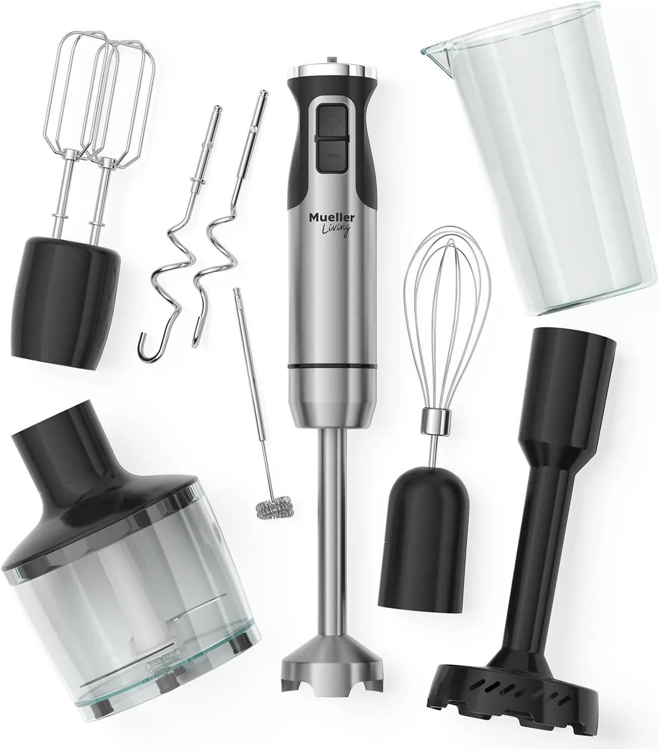 MuellerLiving Ultra-Stick Immersion Hand Blender, 500W