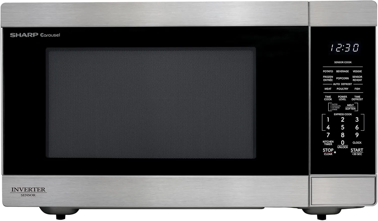 Sharp SMC2266KS Countertop Microwave, 2.2 Cu. Ft.