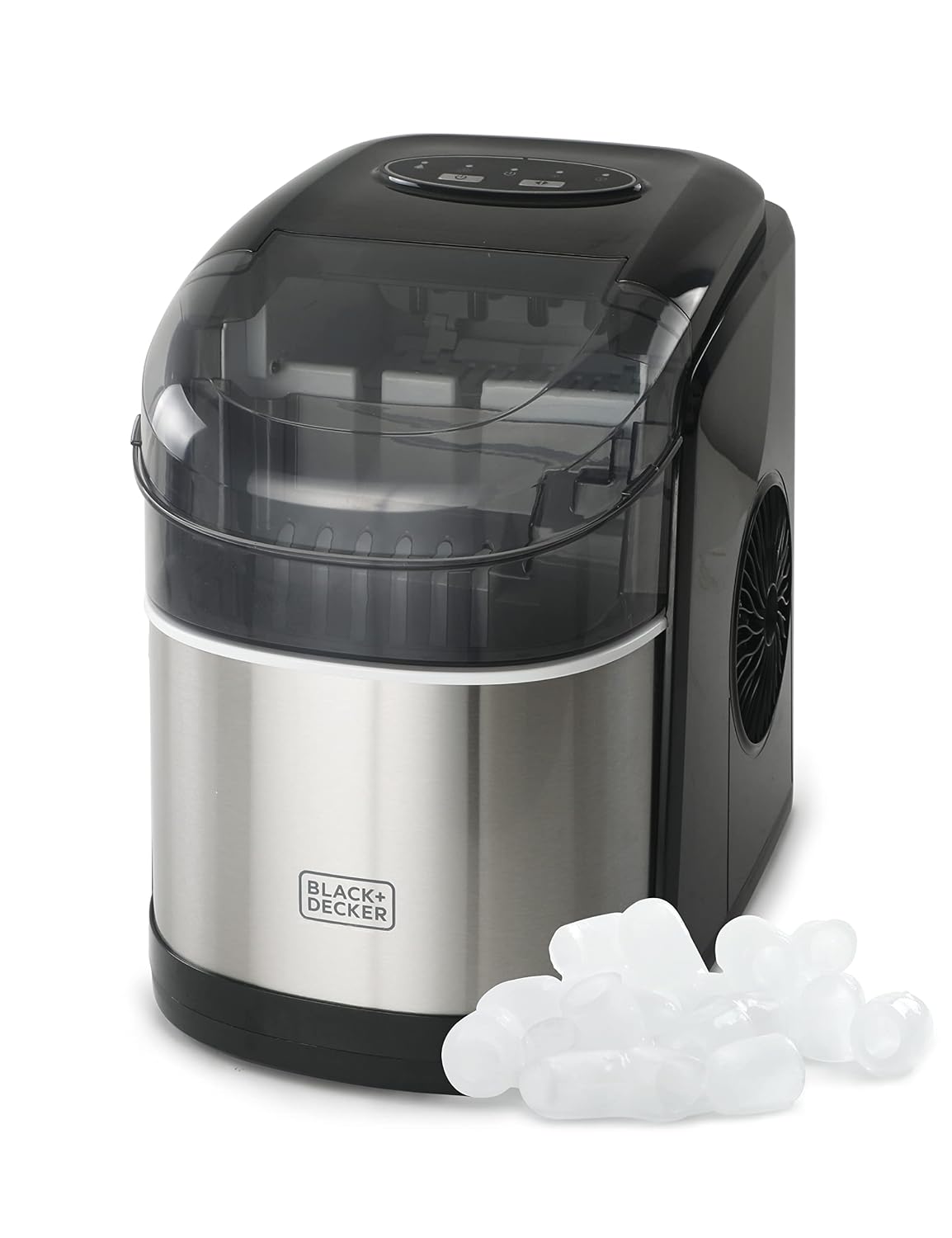 BLACK+DECKER BIMH326S Ice Maker, 26 lb