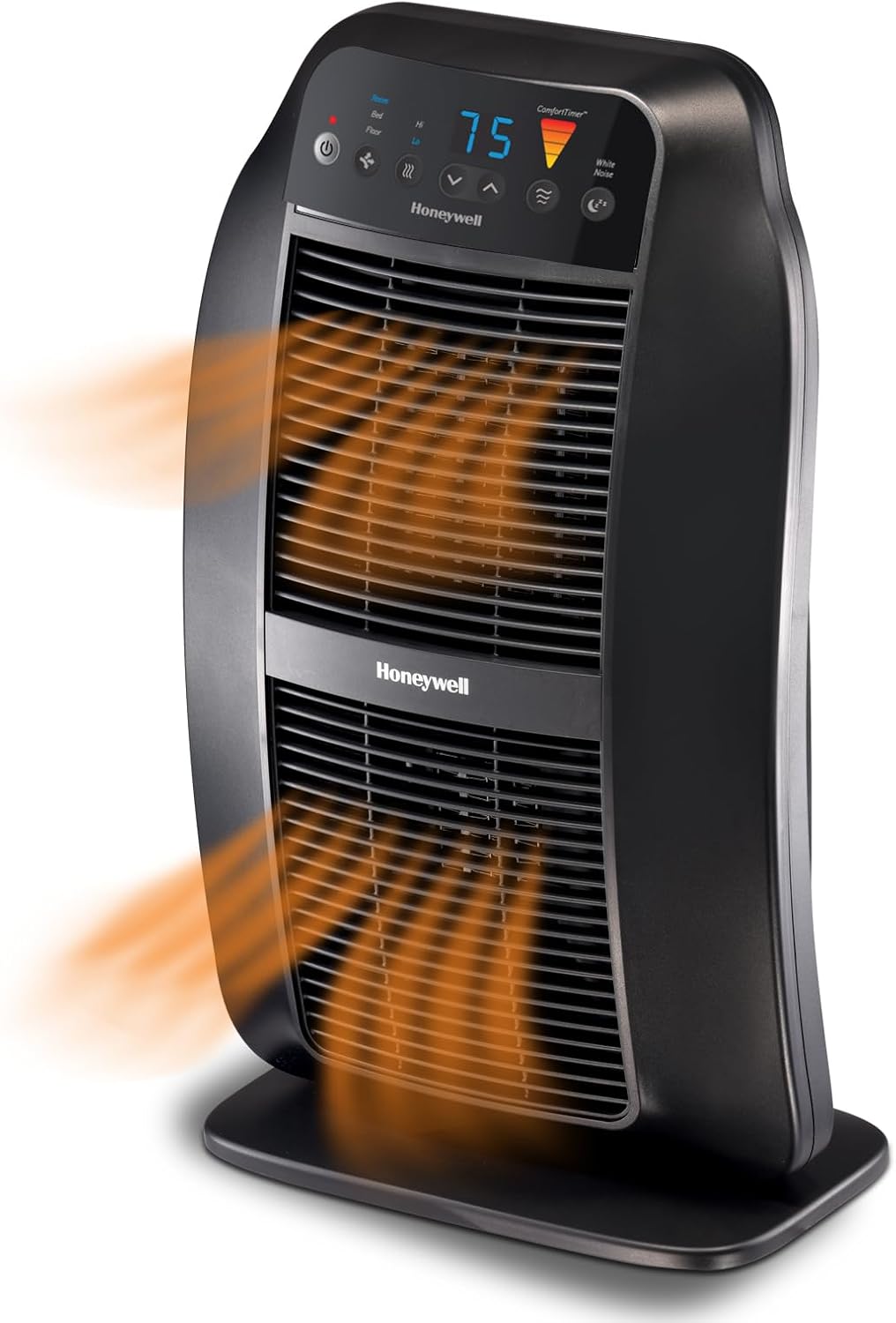 Honeywell HeatGenius Ceramic Heater, Black, Digital