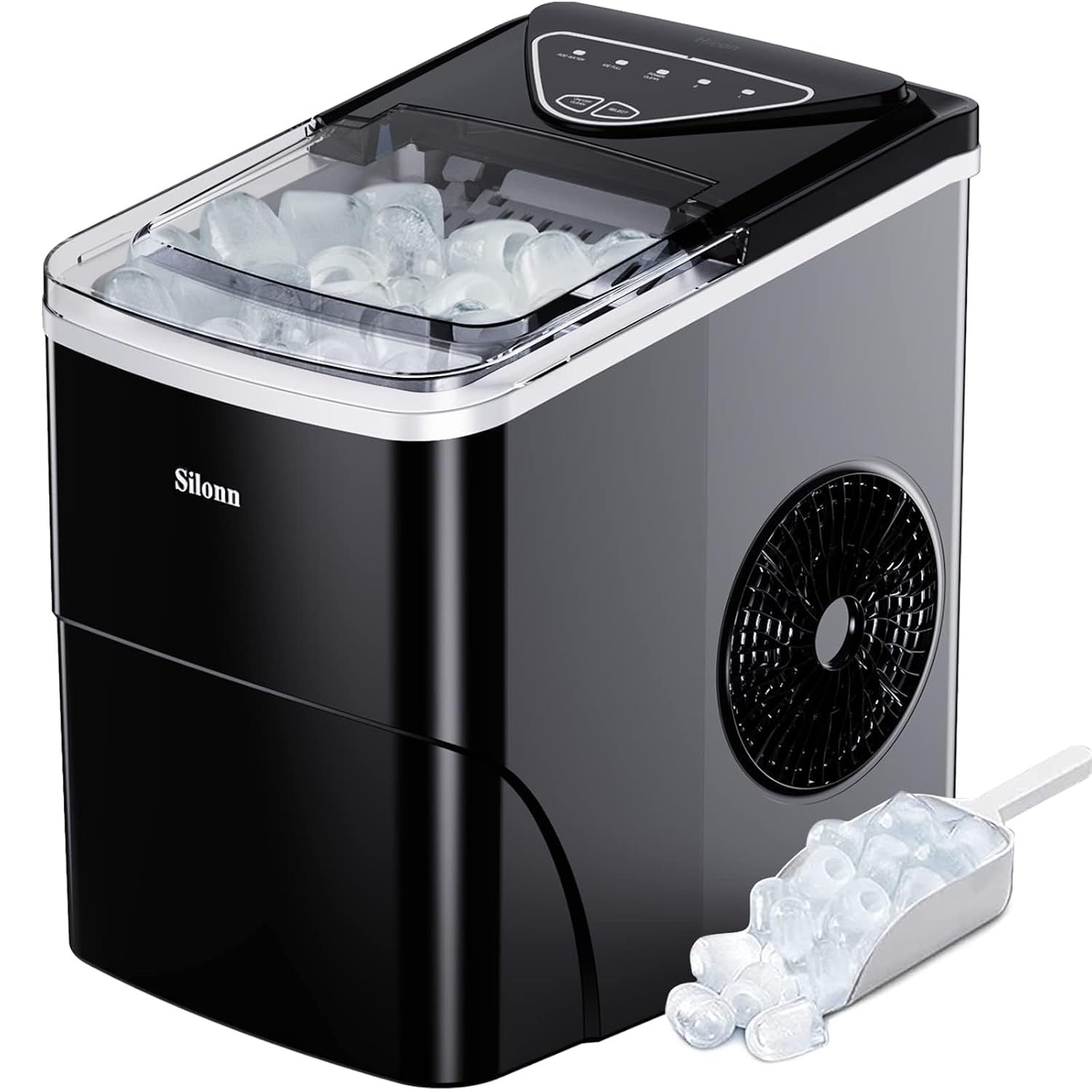 Silonn Countertop Ice Maker, 26 lb