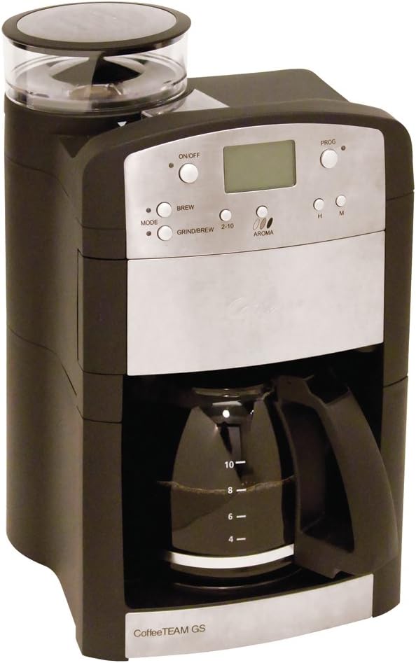 Capresso CoffeeTEAM GS 10-Cup with Conical Burr Grinder