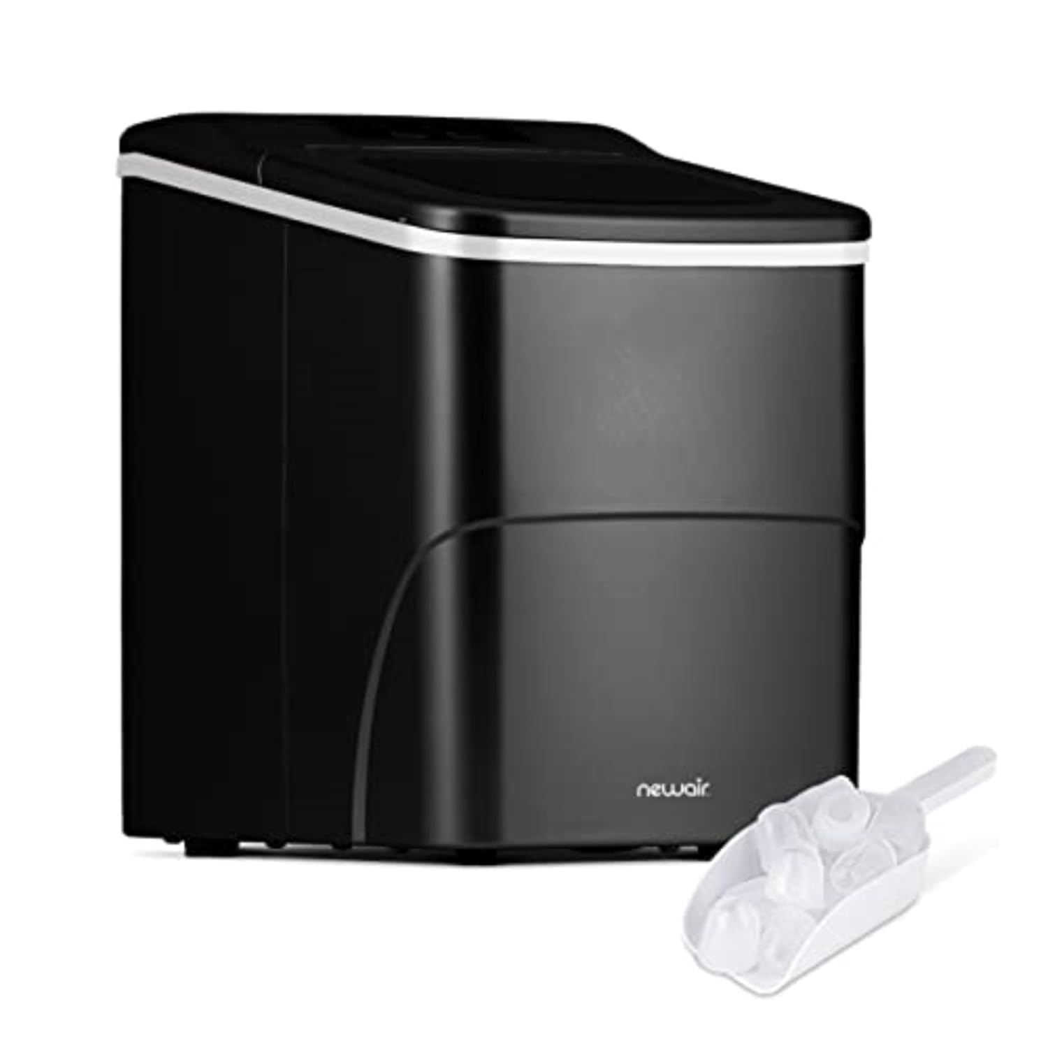 Newair Bullet Ice Maker, 26 lb, Matte Black