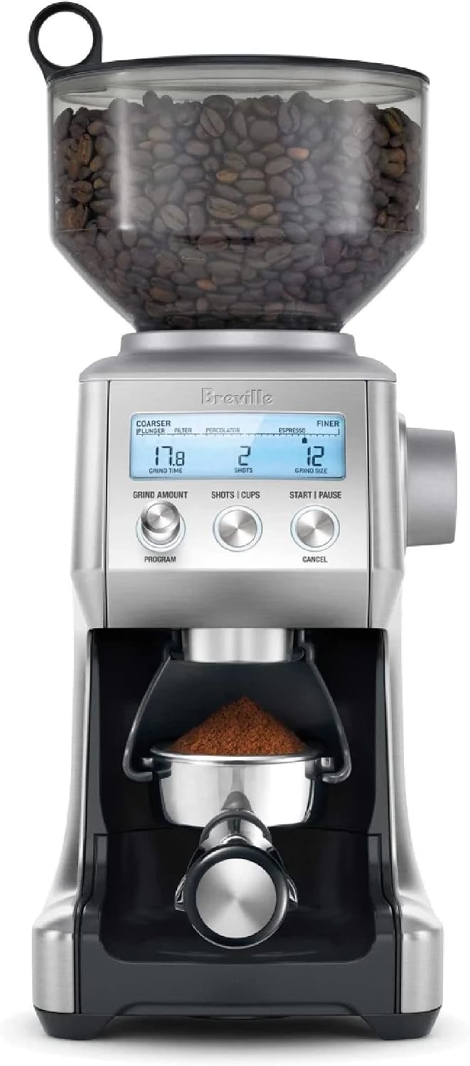 Breville BCG820BSS Smart Grinder Pro, Brushed Stainless Steel