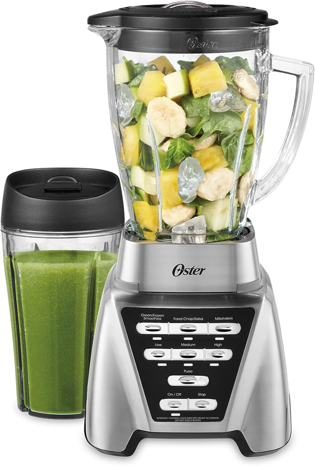 Oster Pro 1200 Blender with Glass Jar & To-Go Cup