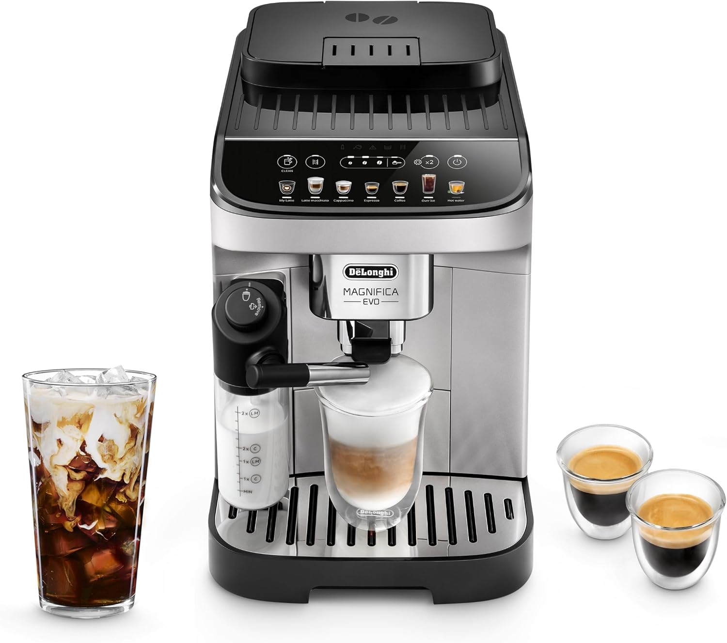 De'Longhi Magnifica Evo Automatic Espresso Machine, Silver