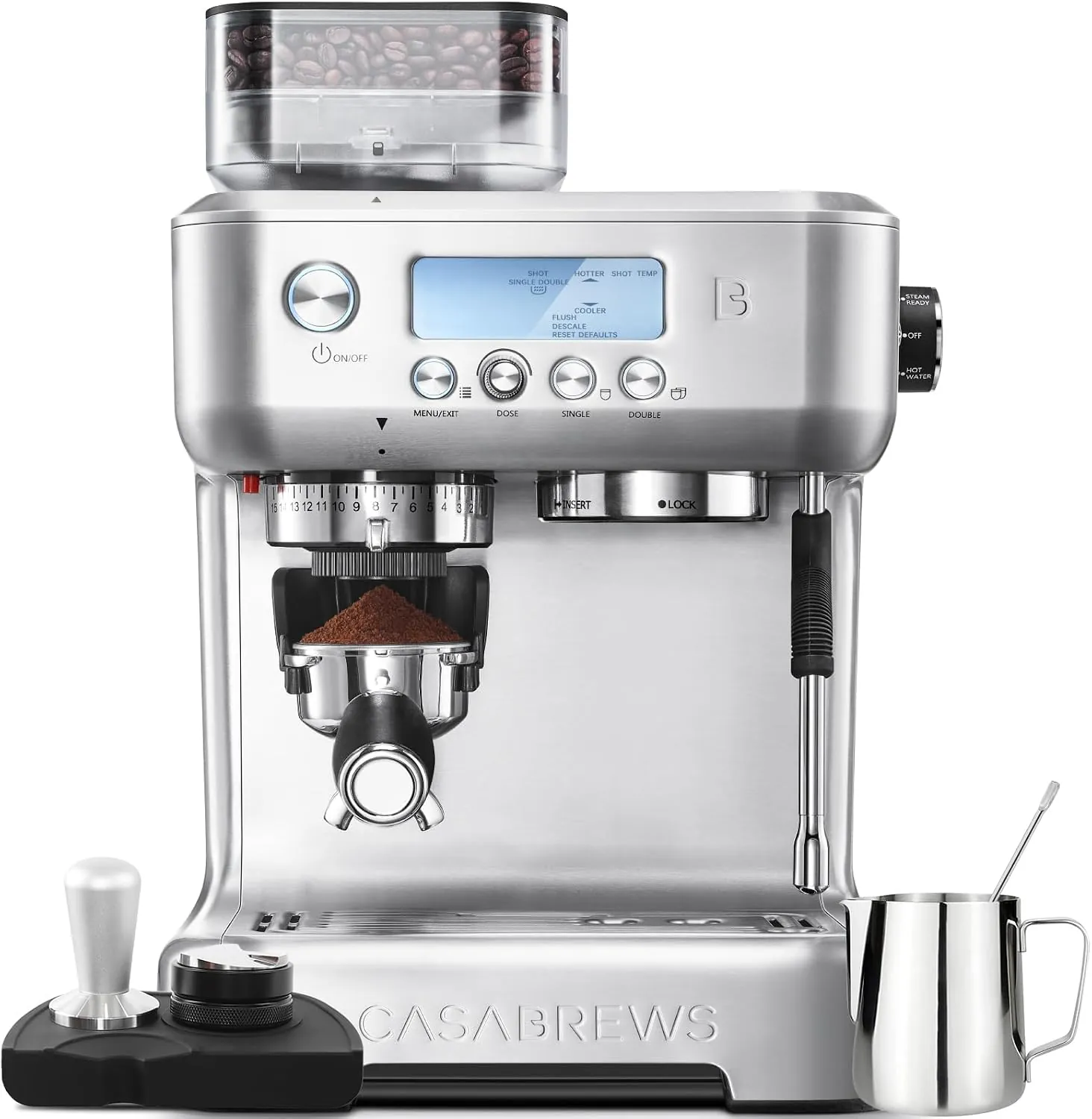 CASABREWS 5700Pro Espresso Machine with Grinder