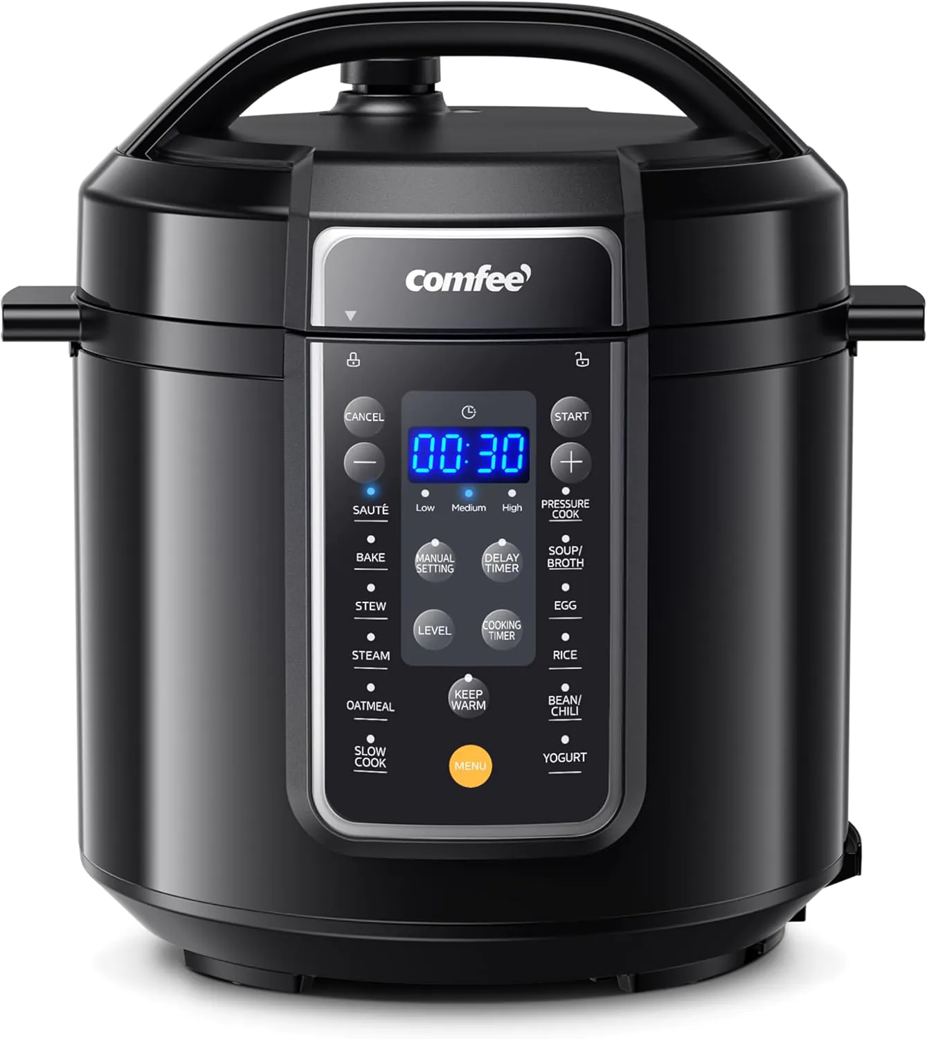 COMFEE' 12-in-1 Electric Pressure Cooker, 6 Qt Nonstick