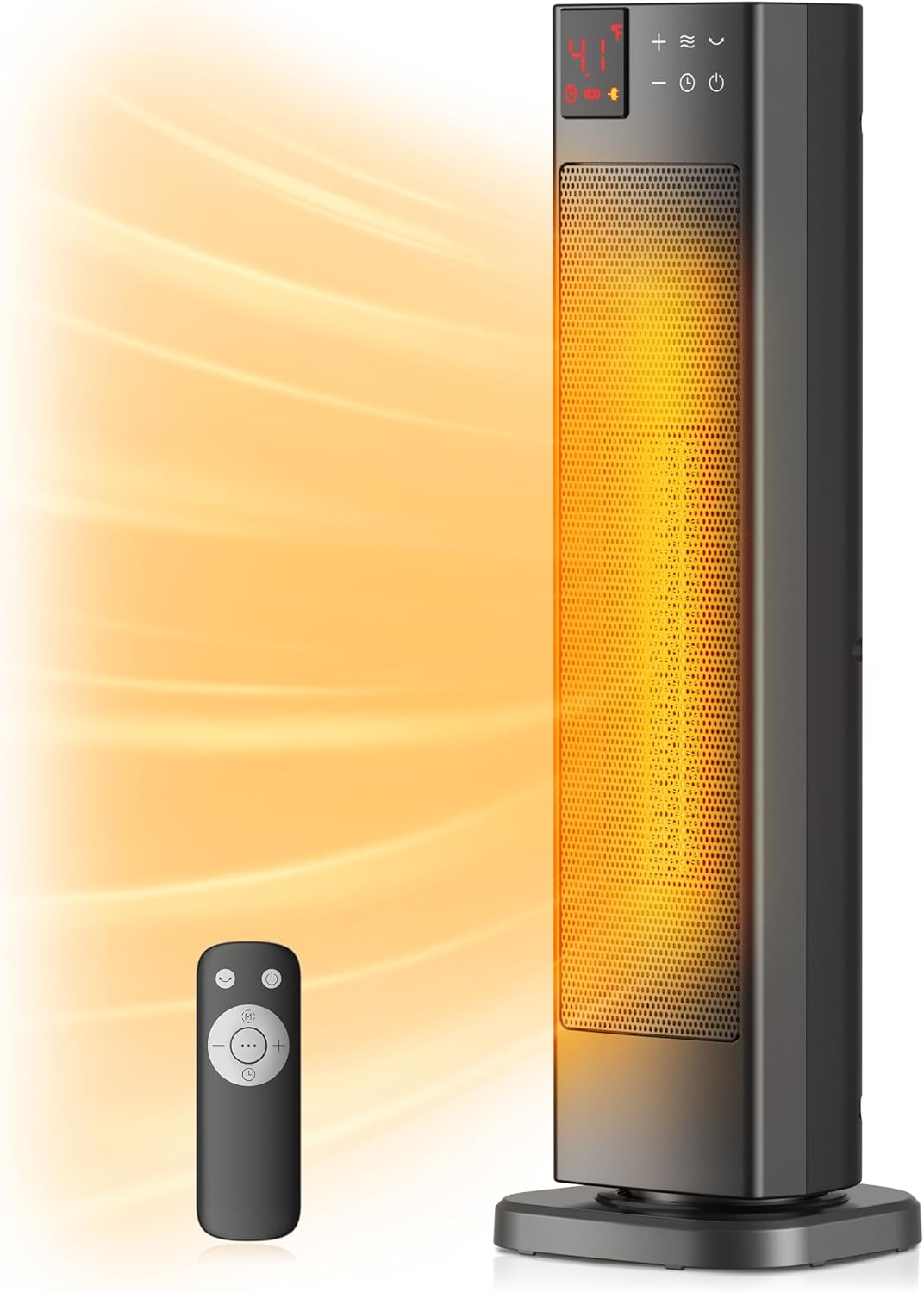 Pelonis PHF15RSAPH23 23-Inch Oscillating Ceramic Tower, 1500W