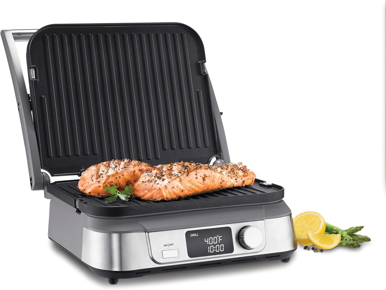 Cuisinart Griddler FIVE GR-5NAS Countertop Grill and Panini Press