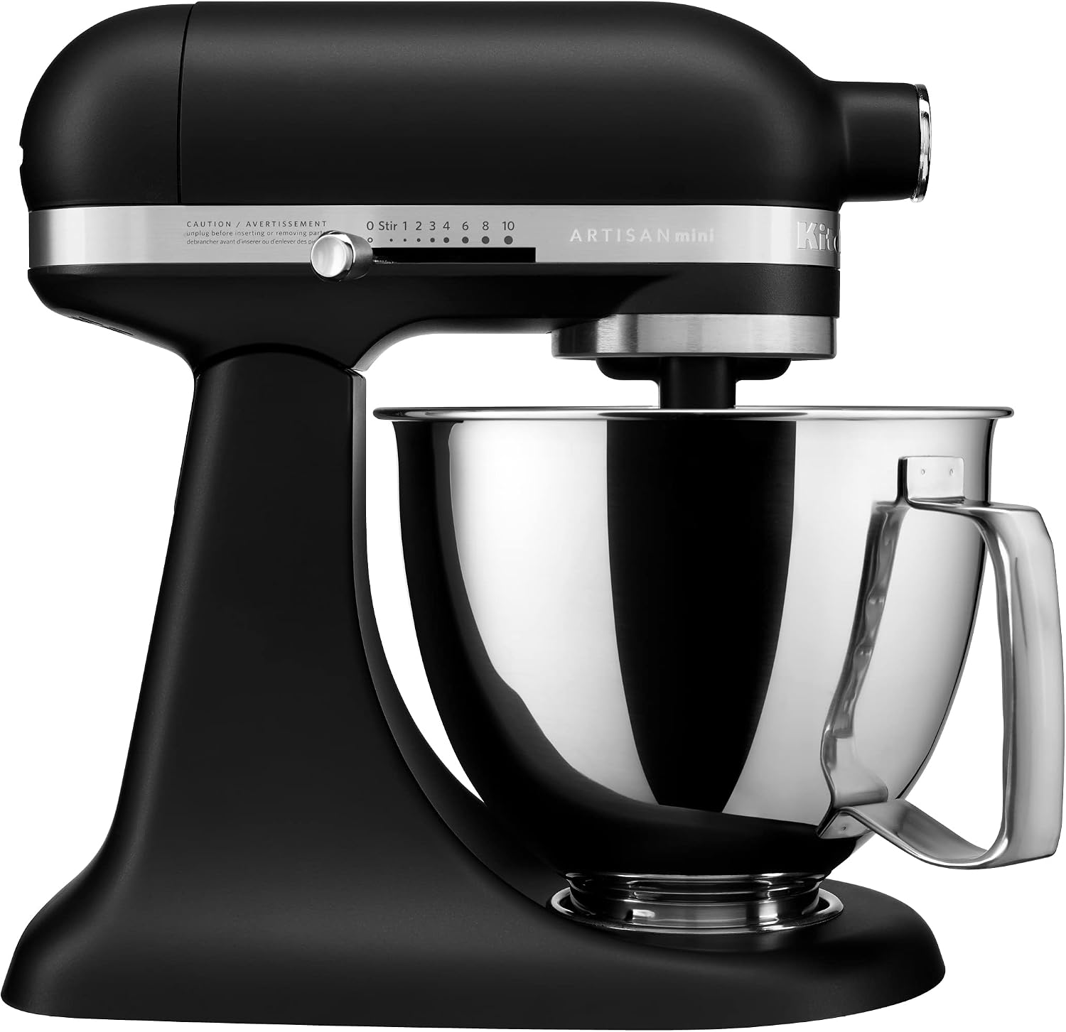 KitchenAid Artisan Mini 3.5-Quart Tilt-Head Stand Mixer, Black Matte