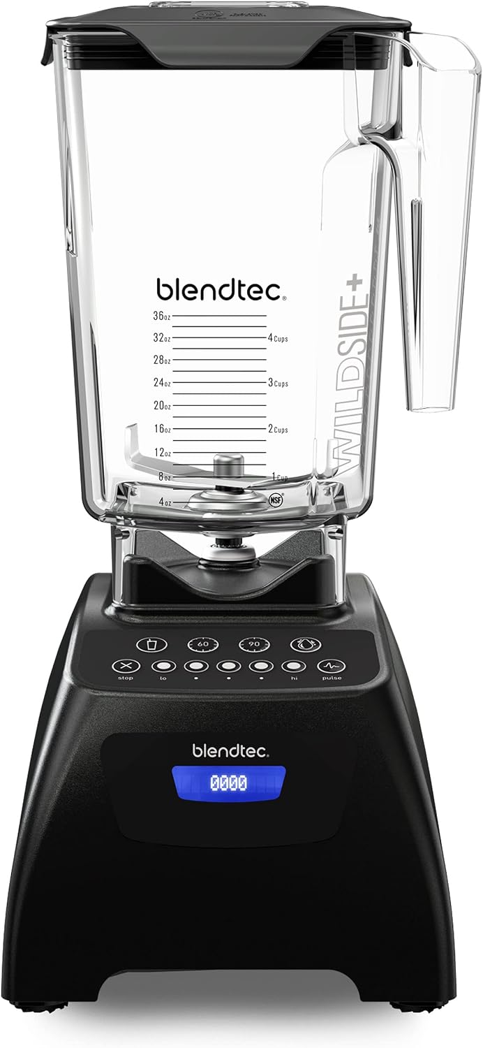 Blendtec Classic 575 Blender, WildSide+ Jar, Black