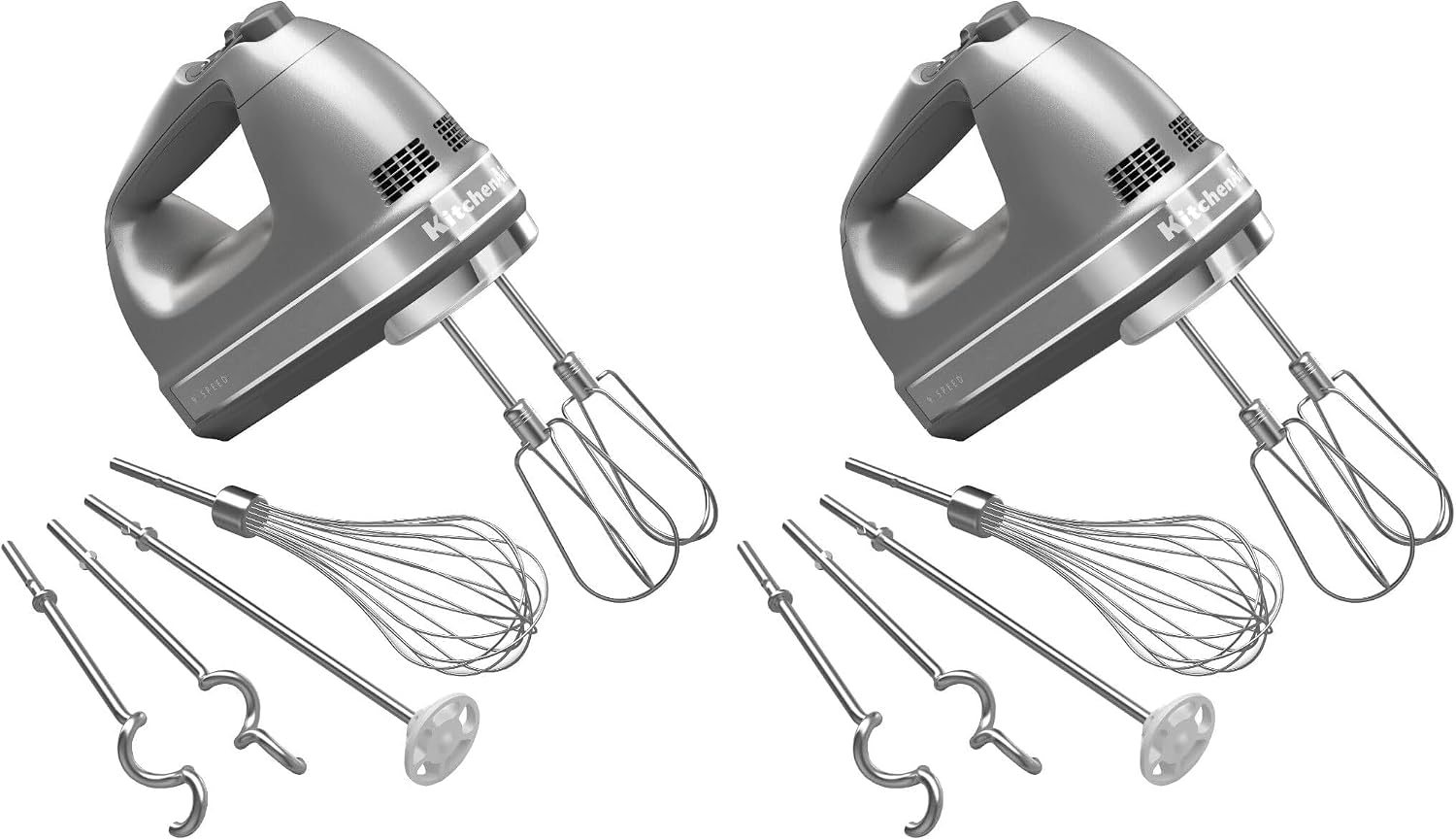 KitchenAid 9-Speed Hand Mixer, KHM926, Contour Silver