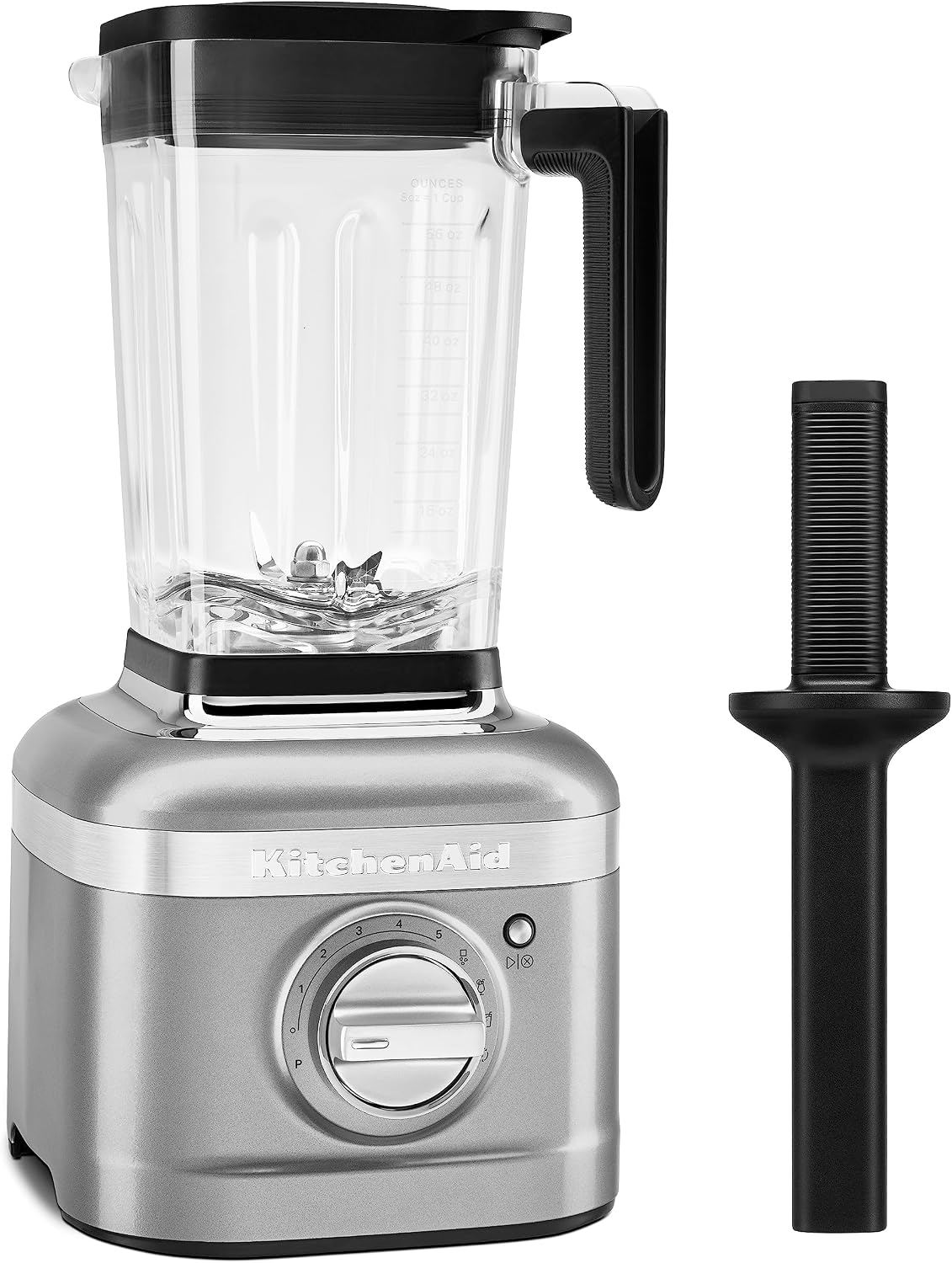 KitchenAid K400 Variable Speed Blender with Tamper, Contour Silver