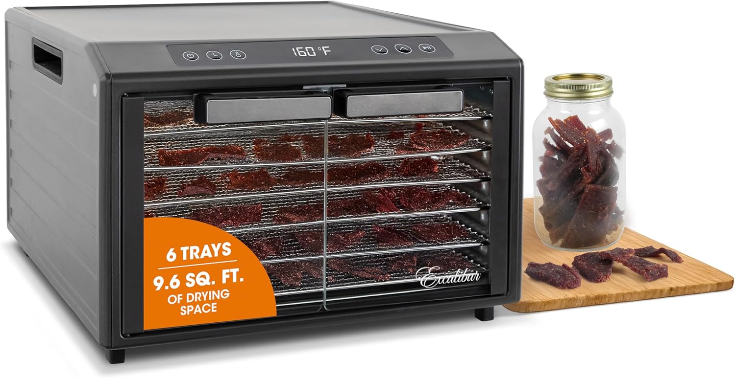 Excalibur Select Series 6-Tray Food Dehydrator, 700W