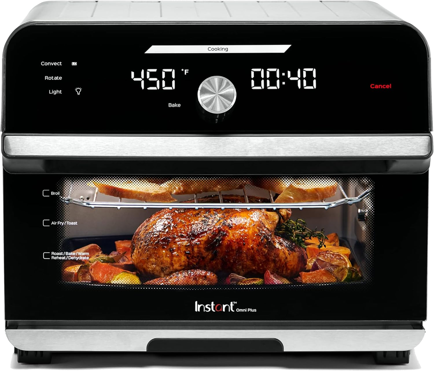Instant Pot Omni Plus 19 Qt 10-in-1 Air Fryer Toaster Oven