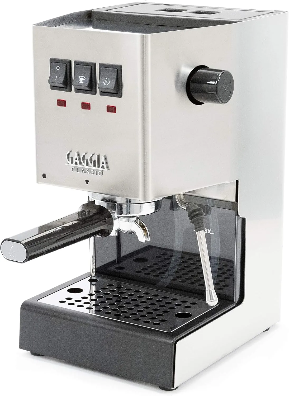 Gaggia E24 Espresso Machine, Brushed Stainless